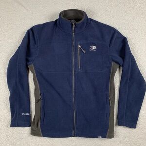 Earmark Blue and Gray Men's Jacket